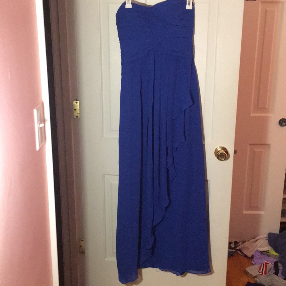 Royal blue dress